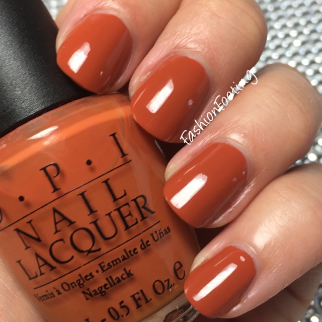 Fashion Footing OPI Ginger Bells