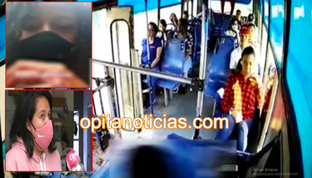 Madre y su hija de 13 años fueron apuñaladas en un bus por robarles el celular. 