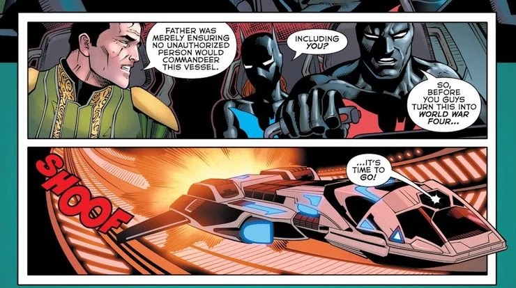 Batman Beyond: La nueva familia de murciélagos acaba de tener un momento de Star Wars Batman Beyond: La nueva familia de murciélagos acaba de tener un momento de Star Wars