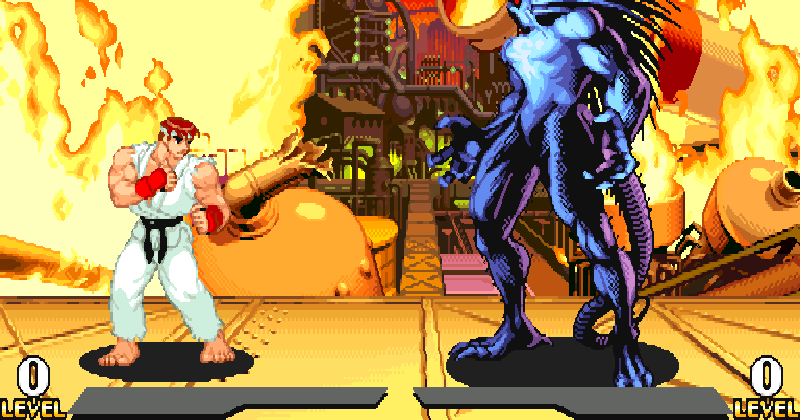Marvel Super Heroes vs Street Fighter - Play Game Online