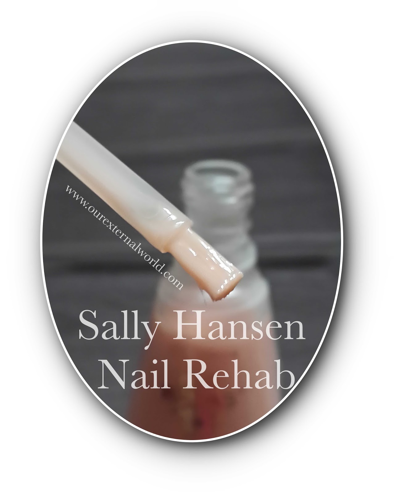 Sally Hansen Nail Rehab Repair Damaged Nails Review