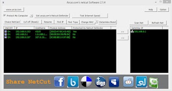 Tutorial Cara Menggunakan NetCut (Pemotong Koneksi Internet) Pada PC/Laptop