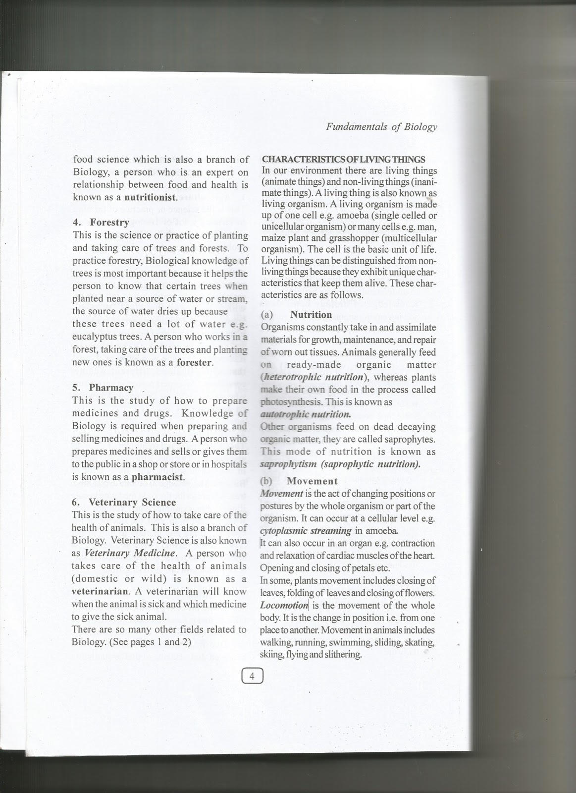 Biology essays form 1 picture