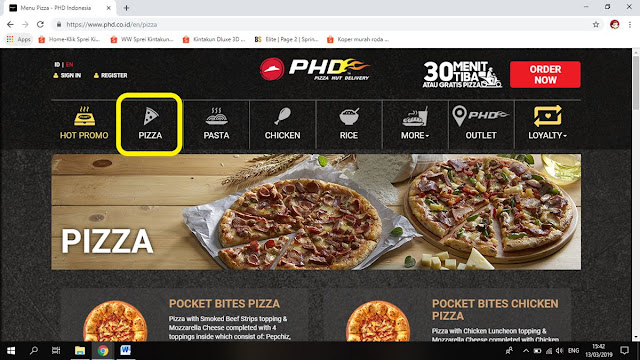 Cara Mudah Order Pizza Hut Delivery Online Cara Mudah Order Pizza Hut Delivery Online