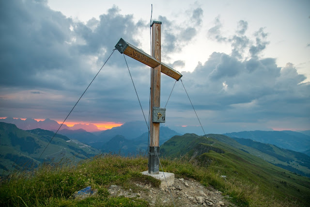 Sonnenaufgangswanderung Spieleckkogel  Wandern in Saalbach 04