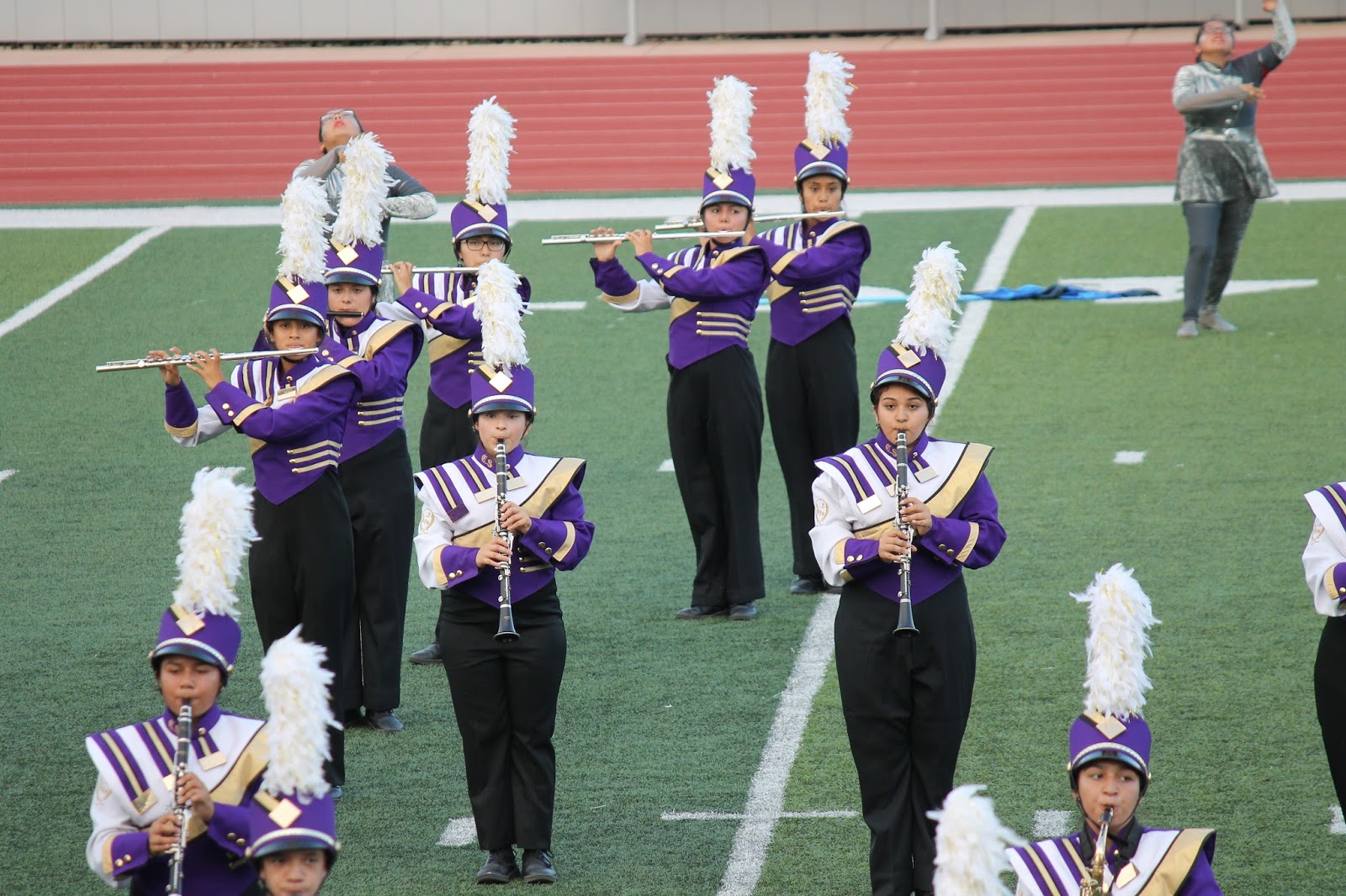 Mean Purple Band Boosters MPB Competes at Harlandale Marching Festival