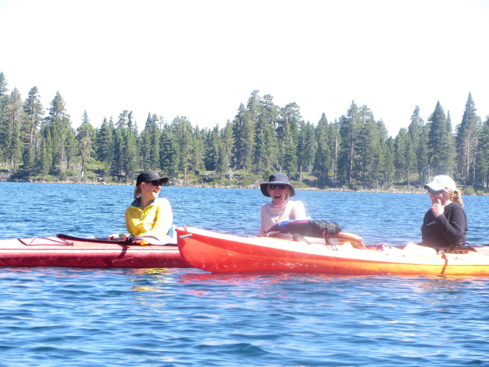 The Menopausal Mountaineer Adventures Begin Emerald Bay Kayaking