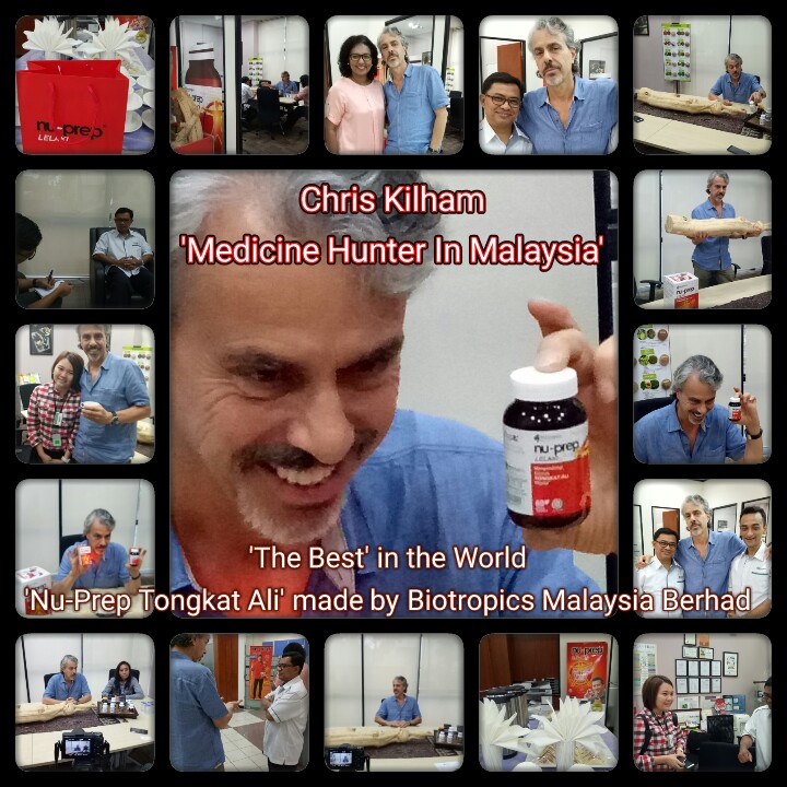 The Worlds Best Tongkat Ali 'ONE AND ONLY' clinically tested Nu-Prep Tongkat Ali