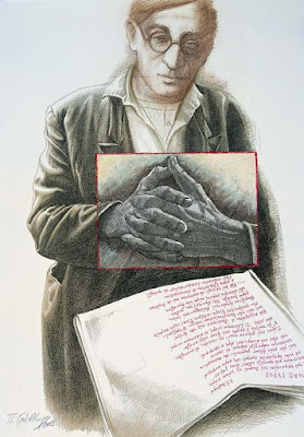 Έργο Χαρακτικής Παναγιώτη Γράββαλου (1933-2014),  για το ποίημα του Κ.Π. Καβάφη «Ένας Γέρος» (1897)