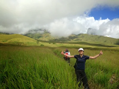 Savana Sembalun Lawang start hiking Mount Rinjani