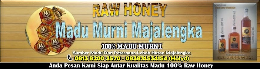 Raw Honey Madu Murni Majalengka Jakarta Bekasi Bandung Cirebon