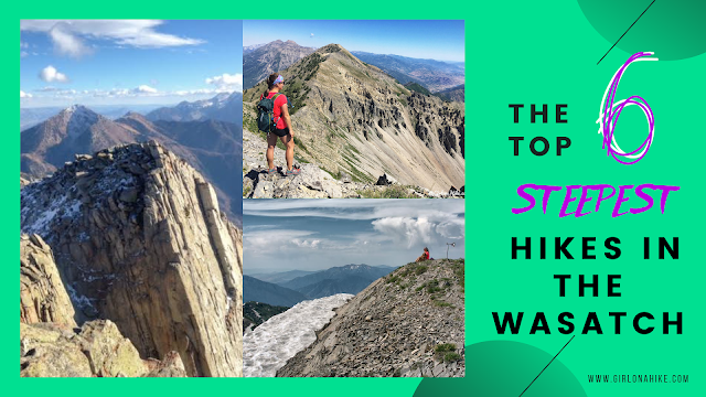 The 6 Steepest Hikes in the Wasatch
