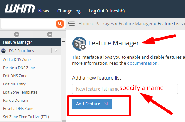 How to limit features in cPanel via Feature Manager in WHM?| cheap linux hosting