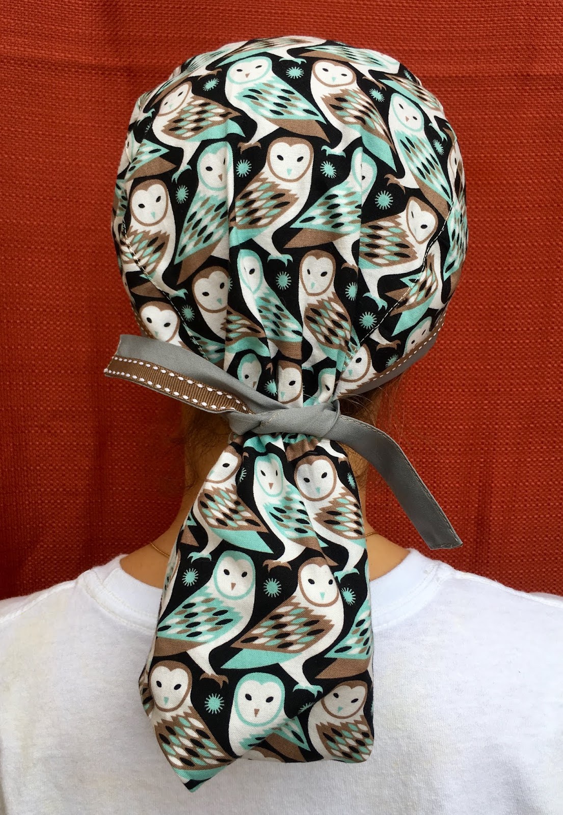 Life After The Third Divorce Scrub Cap Pattern For Long Hair How to