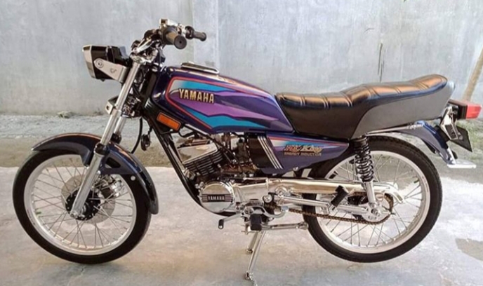 Modifikasi Rx King Warna Ungu Polos, Original, Metalik, Terong, Muda