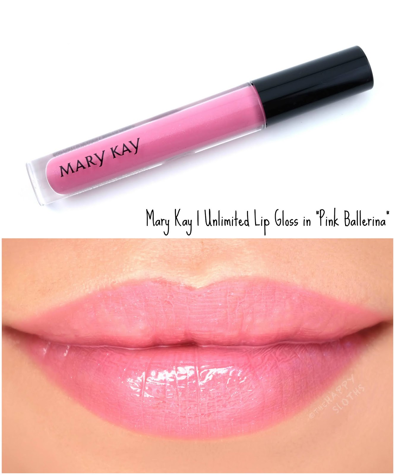 Mary Kay | Unlimited Lip Gloss in "Pink Ballerina": Review and Swatches