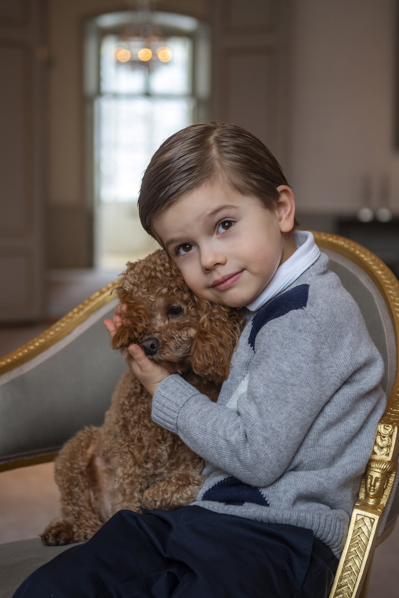 Königlicher Beobachter 5. Geburtstag Prinz Oscar von Schweden Königlicher Beobachter 5. Geburtstag Prinz Oscar von Schweden