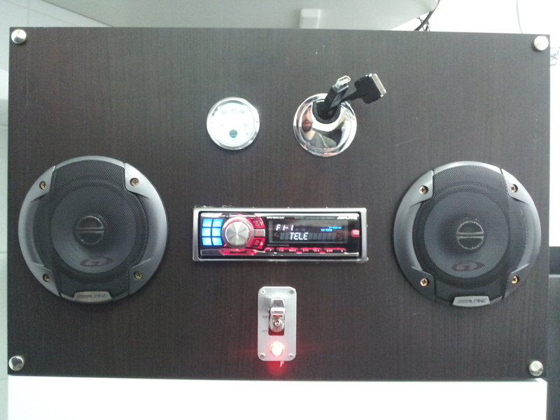 Boombox from car stereo Get Home Decorating