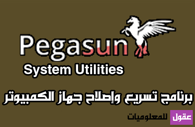 تحميل برنامج تسريع وإصلاح جهاز الكمبيوتر Pegasun System Utilities 2019