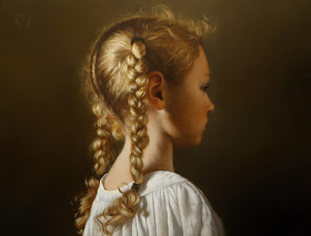04-Braids-David-Gray-Lost-in-Thought-Realistic-Oil-Paintings-www-designstack-co