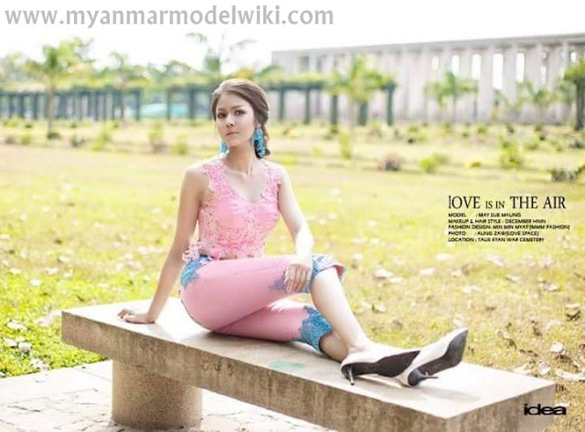 May Sue Maung - Love Is In The Air Photoshoot 