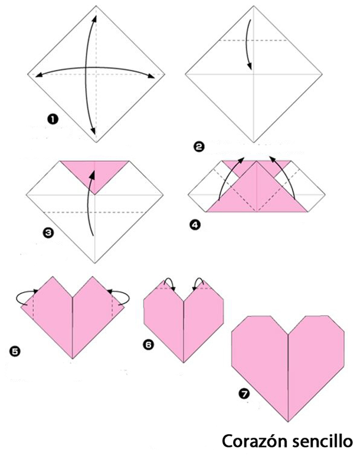 Corazones con deseos ♥ / Origami al alma