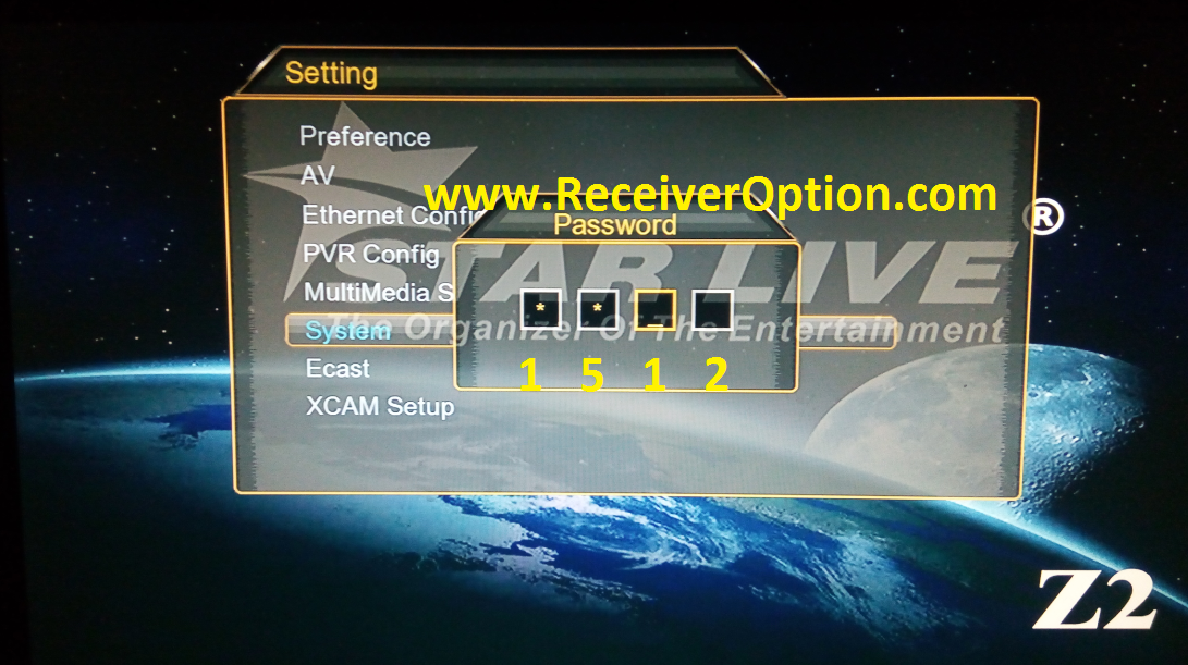 STARLIVE Z2 1507G 1G 8M NEW SOFTWARE WITH XCAM &amp; G SHEARE PLUS OPTION