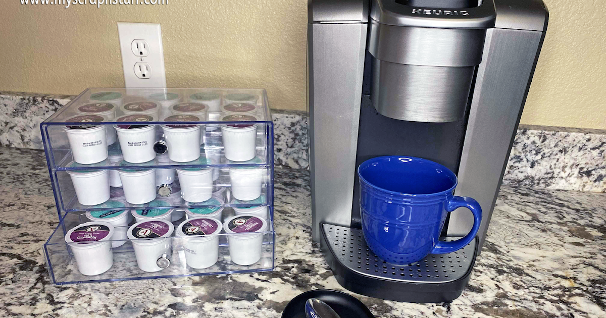 A Great Way To Organize Coffee KCups Nadine Carlier