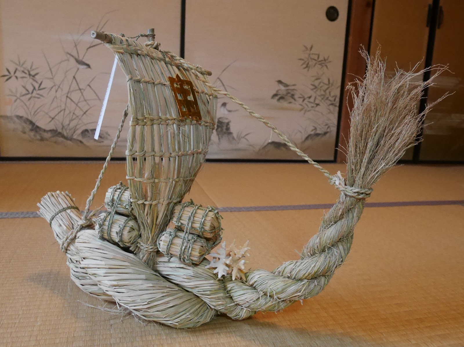 藁細工　藁笠 藁細工 藁笠 - メルカリ