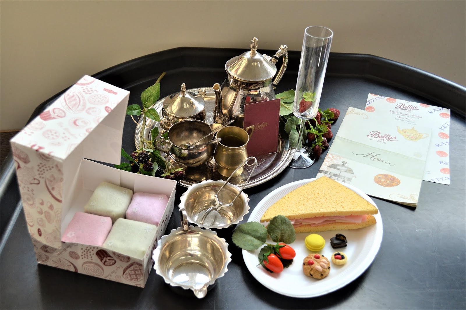 Arthurwears Setting up a Betty's Café Afternoon Tea Role Play area