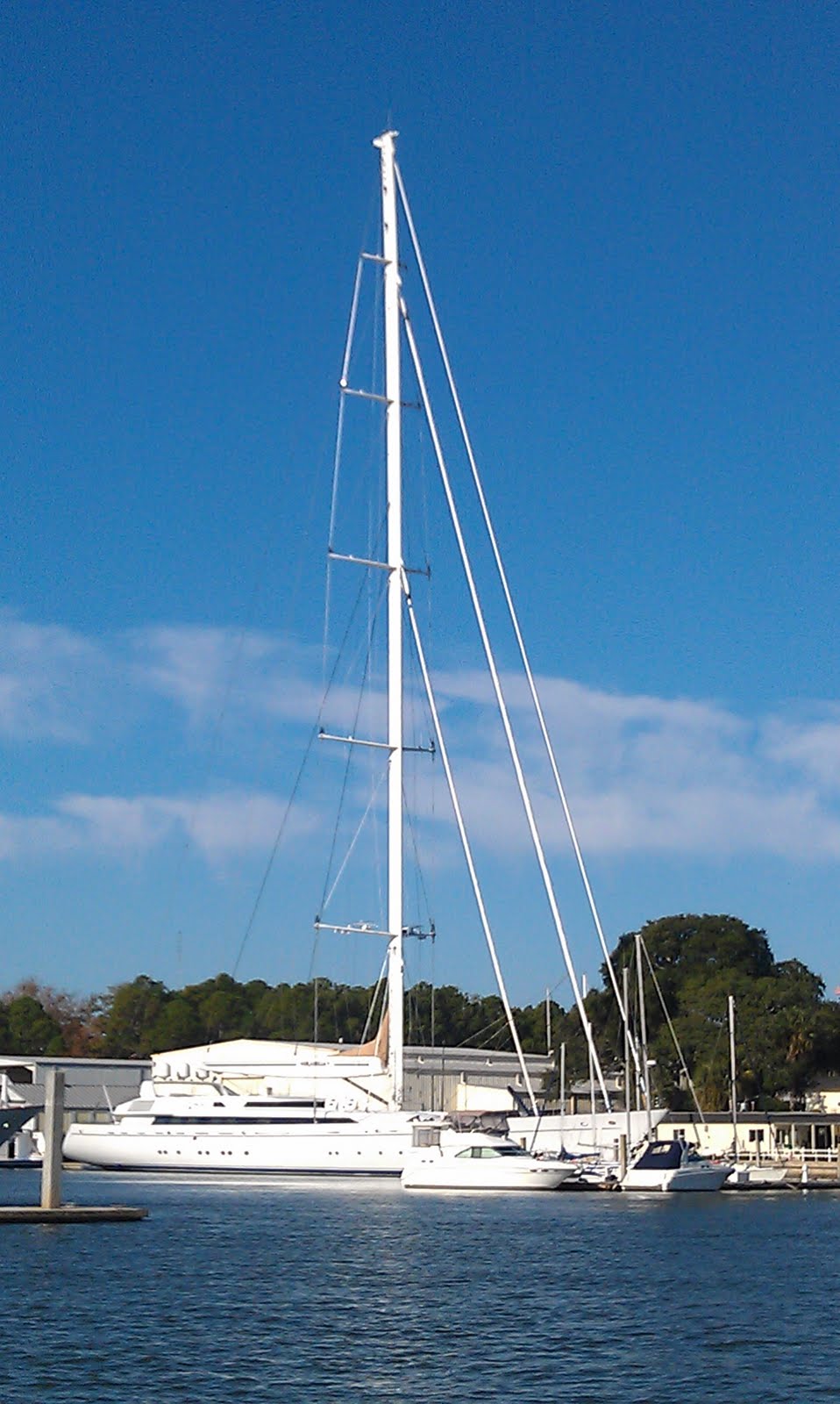 largest sailing yacht single mast