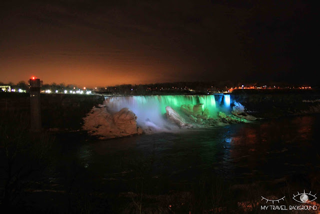 My Travel Background : 4 jours au Canada - Les chutes du Niagara de nuit