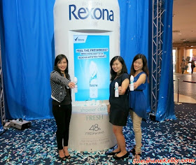 Rexona Spray for Women, Freshprotect, Rexona Spray for Women Launch, Sunway Pyramid, Power Dry, Free Spirit, Whitening, Shower Clean, Passion 
