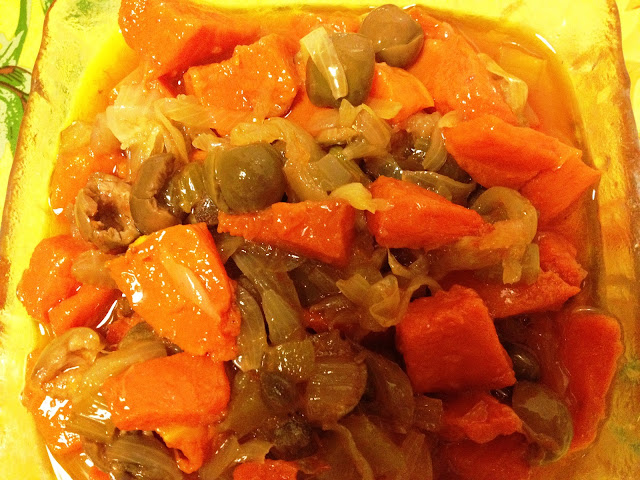 caponata di zucca rossa