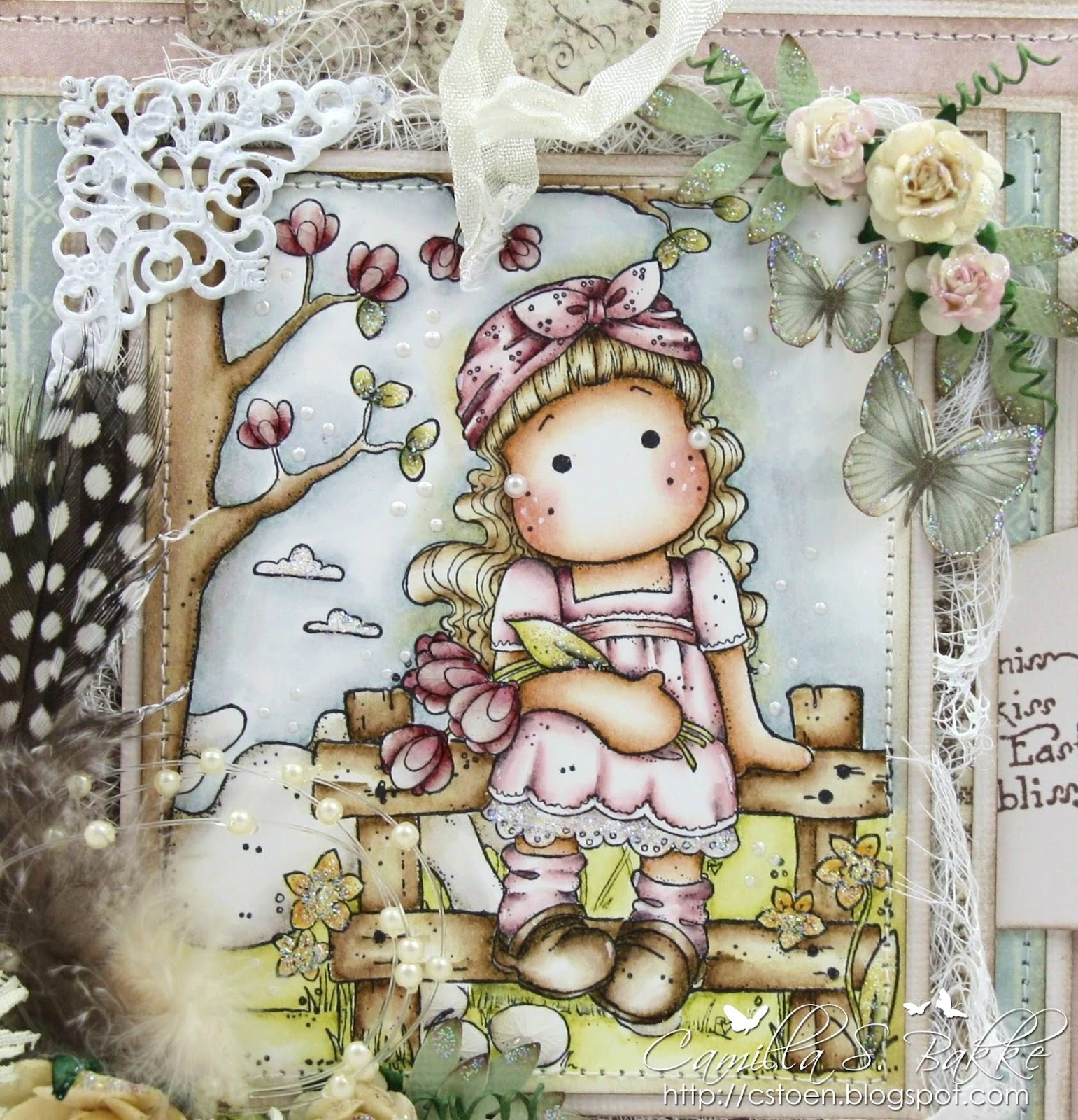 Cards by Camilla Magnolia Down Under Challenge 140 Easter Inspired ♥