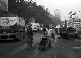 periphal, street, sassoon docks, mumbai, india, people, monochrome, black and white weekend, black and white, 