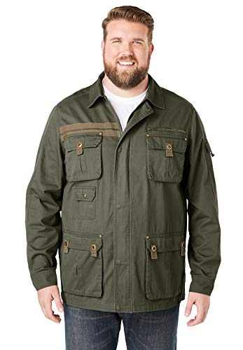 Boulder Creek by Kingsize Mens Big /& Tall Quilted Jacket