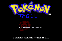 Pokemon Troll Version Cover