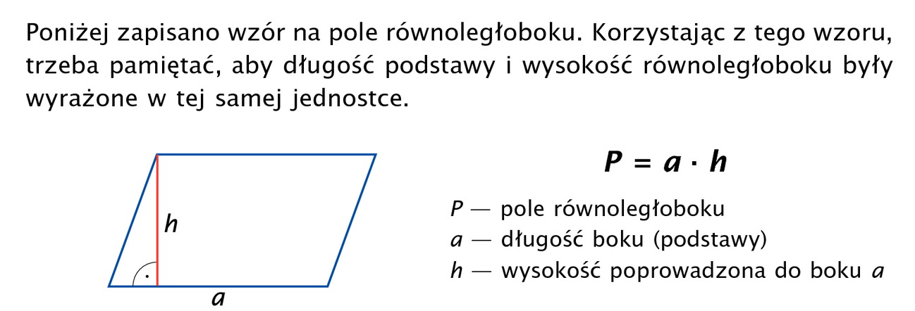 Jakie Pole Ma Zacieniowany Rownoleglobok - Matematyka: Klasa 5b