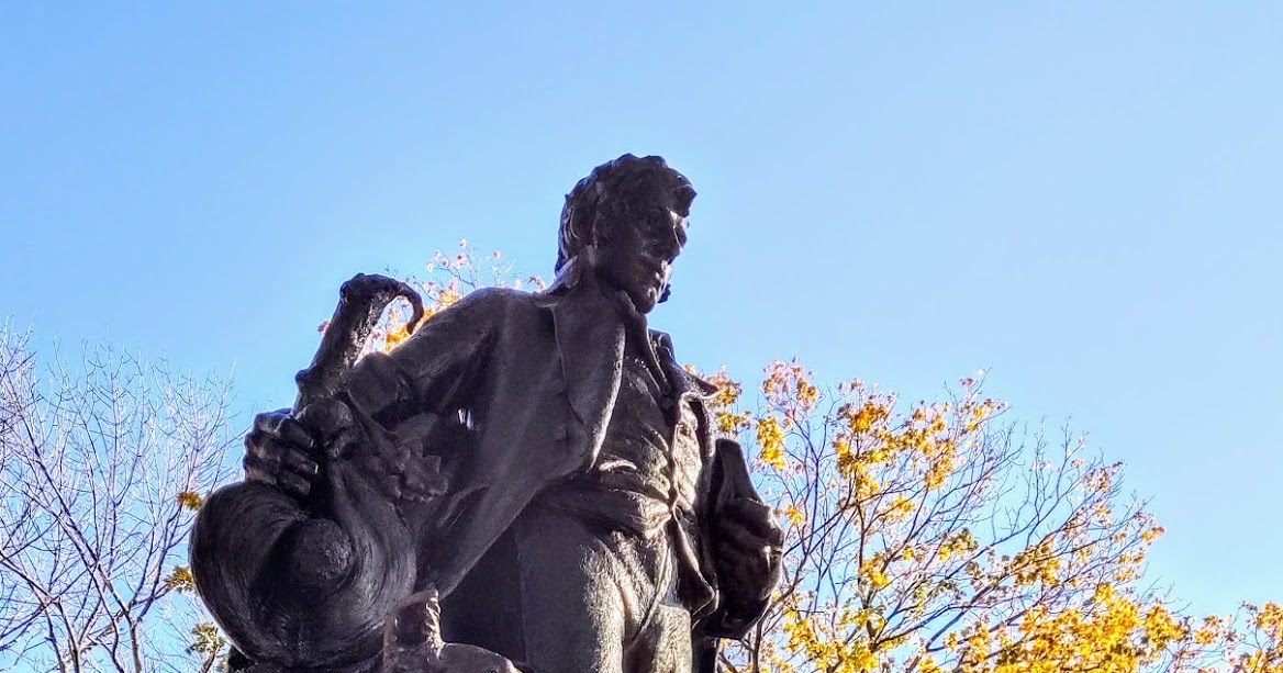 Boston's Statue to Scotsman Robert Burns Returns Home to The Fens after