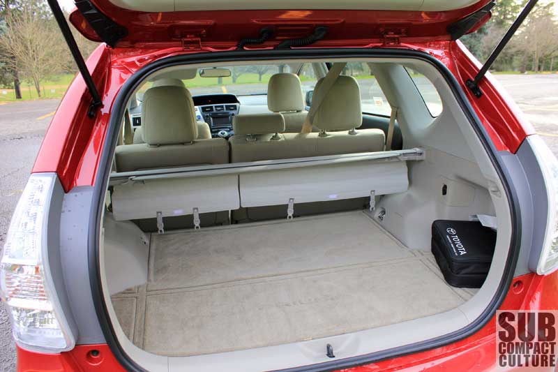 Review: 2012 Toyota Prius v: Bigger. Efficiency. | Subcompact Culture