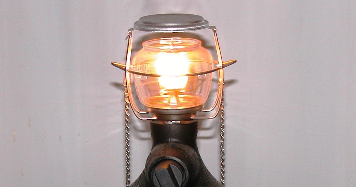 Living Prepared Propane Lantern Test