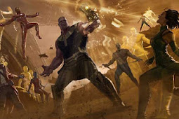 Concept Art: Thanos Sucks Out The Avengers' Souls in This Infinity War