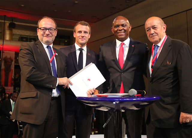 Macron embraces African entrepreneurship... Tony Elumelu Foundation (TEF) host vibrant session with nearly 2,000 entrepreneurs  