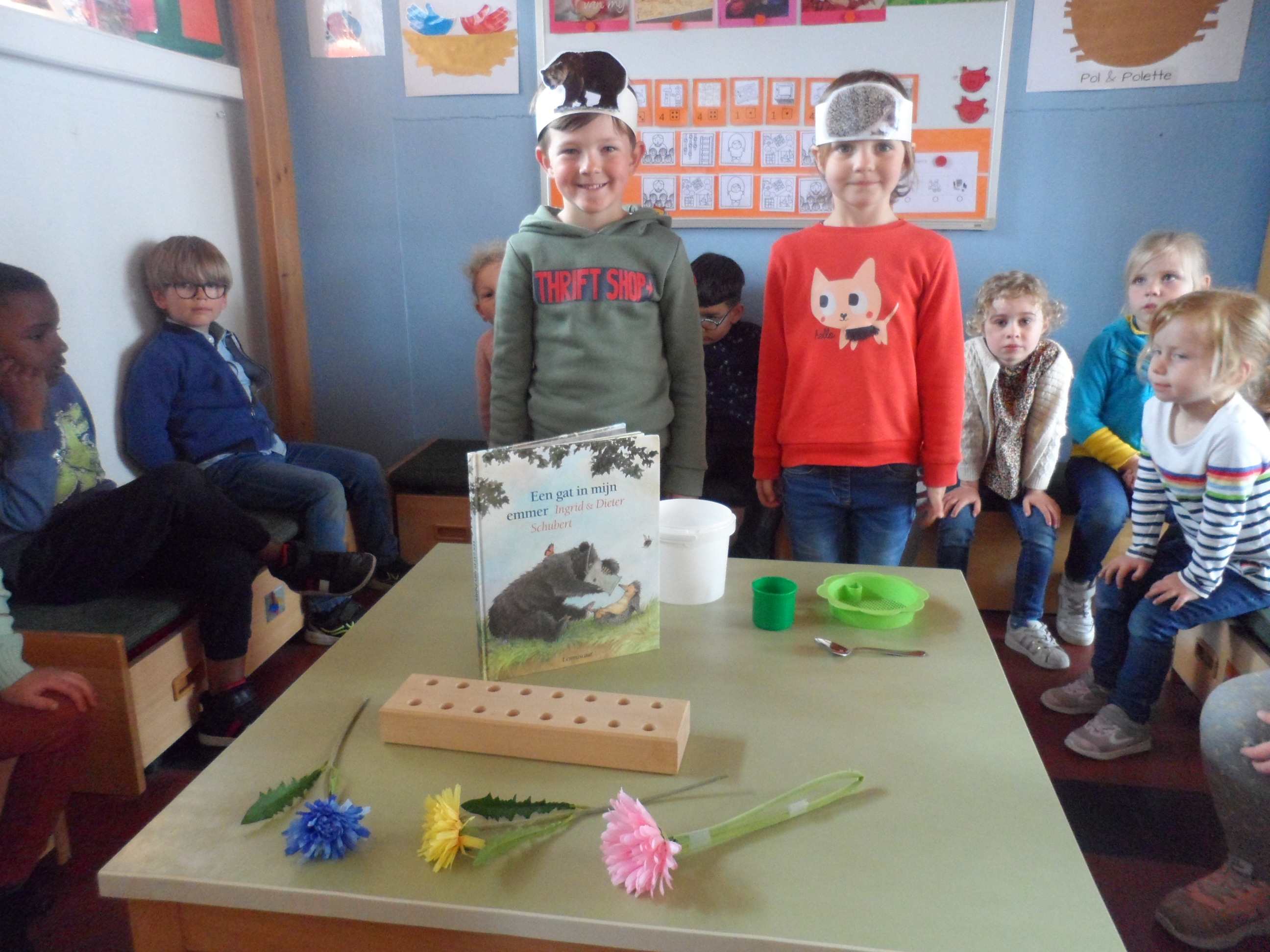 Een gat in mijn emmer!