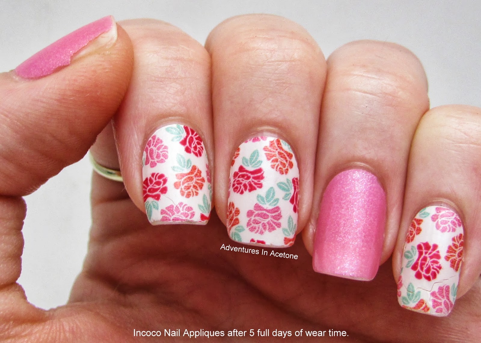 Incoco Real Nail Polish Appliqué Review! - Adventures In Acetone