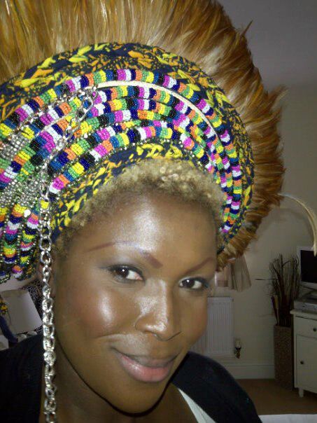 Anita Quansah wearing a new piece - iloveankara.blogspot.co.uk