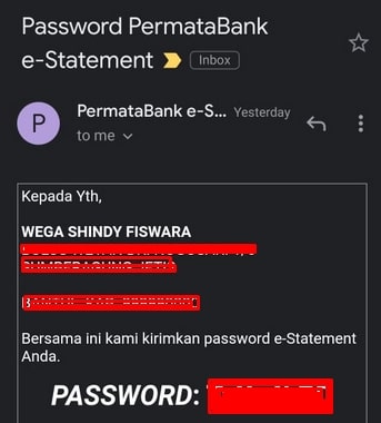 Password E-Statement Bank Permata Password E-Statement Bank Permata
