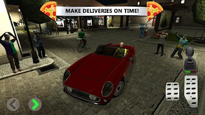 تحميل أخر إصدار لعبة توصيل البيتزا برابط مباشر Pizza Delivery : Driving Simulator