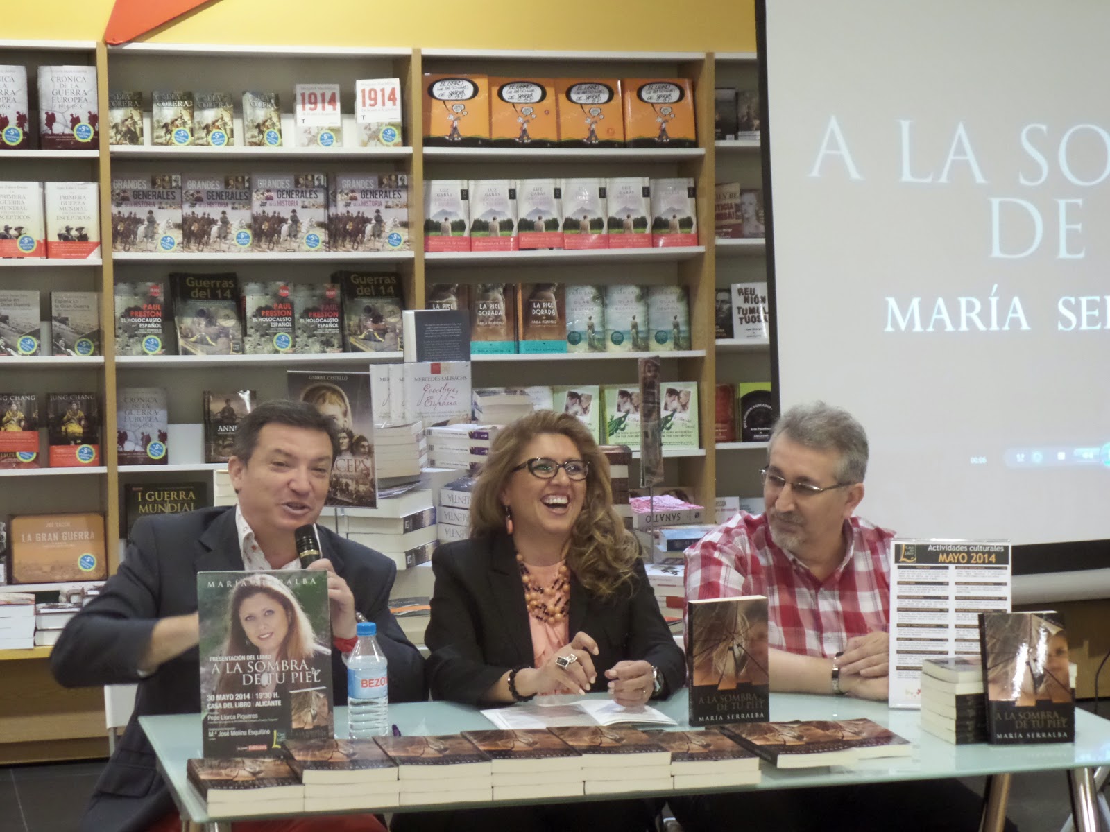 El Blog de María Serralba-Presentación en Alicante 30/05/14